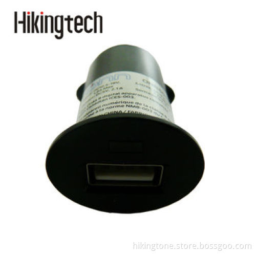 Mini car charger for smartphone, with output 1+2.1A
